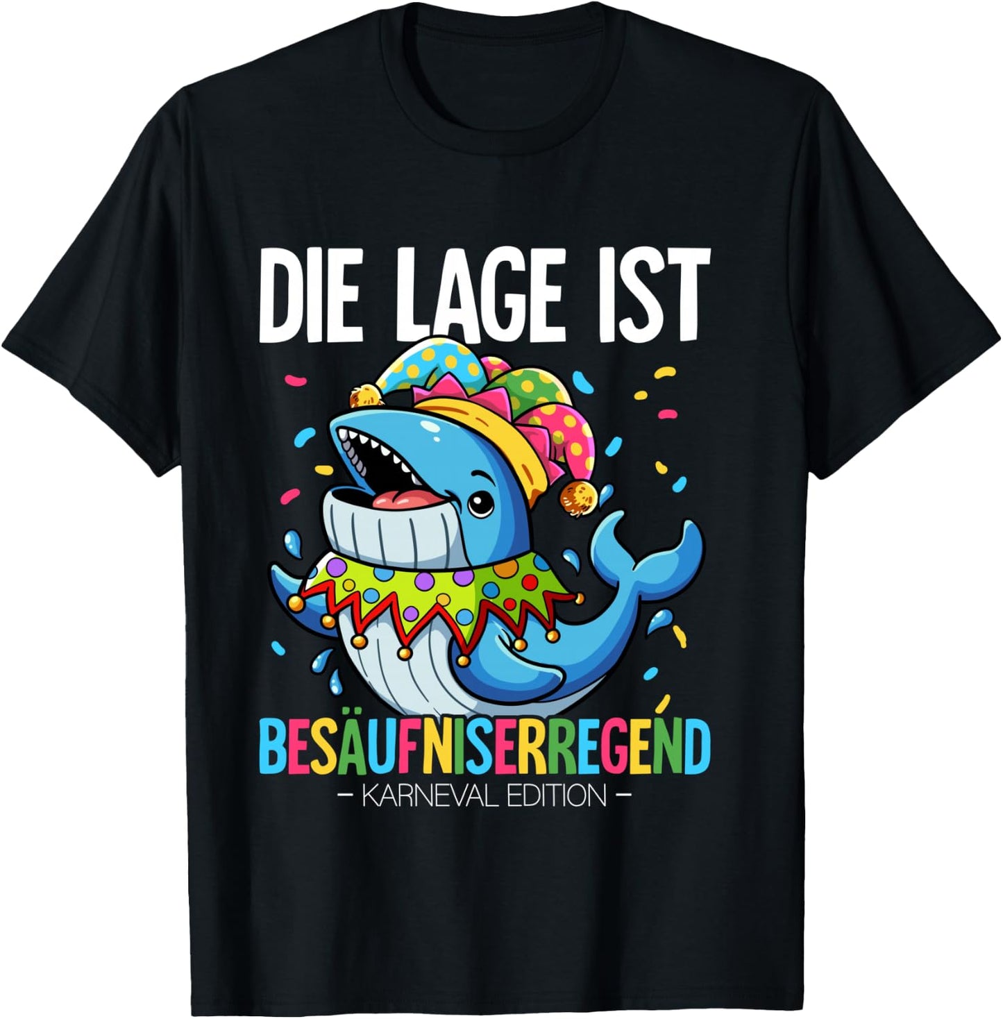 Cologne Carnival Shirt T-Shirt - T-Shirt | Black