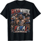 Red White and Feral Freedom US Flag American Bootleg T-Shirt - T-Shirt | Black