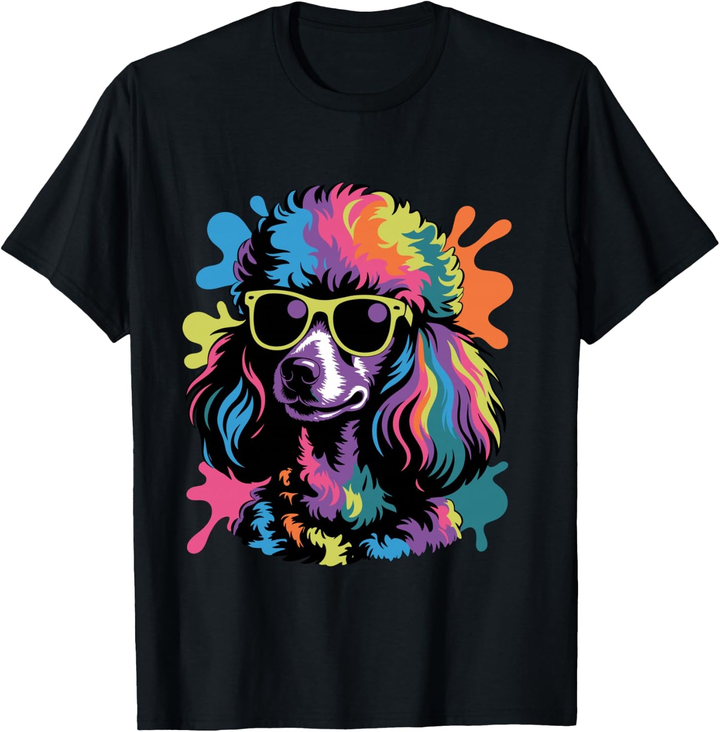 Best Standard Poodle Design Women Dog Poodle Lover T-Shirt - T-Shirt | Black