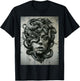 Medusa Greek Mythology Occult Scary Dark Grunge Art T-Shirt - T-Shirt | Black