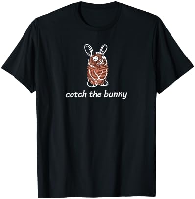 Bunny To Catch T-Shirt - T-Shirt | Black