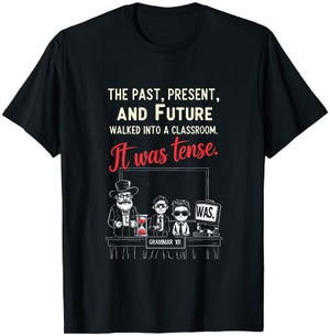 English Teacher Funny Word Game , Black, S T-Shirt - T-Shirt | Black