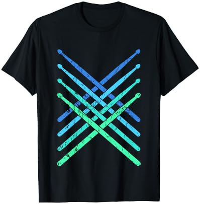 Schlagzeug Schlagzeuger Drummer Jungen Kinder Herren T-Shirt - T-Shirt | Black