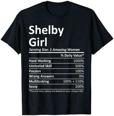 SHELBY GIRL NC NORTH CAROLINA Funny City Home Roots USA Gift T-Shirt - T-Shirt | Black