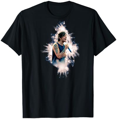 Louis Tomlinson of One Direction Murrayfield Stadium 2014 , Black, S T-Shirt - T-Shirt | Black