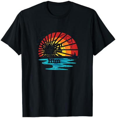 cast all your anxiety on him Religious Christian T-Shirt - T-Shirt | Black