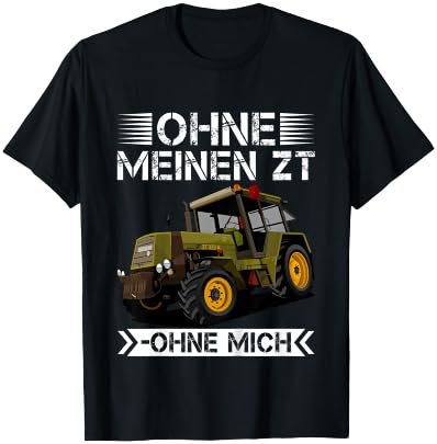 ZT 323 Tractor Agricultural Machine T-Shirt - T-Shirt | Black